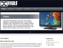 Tablet Screenshot of homewiringservices.com